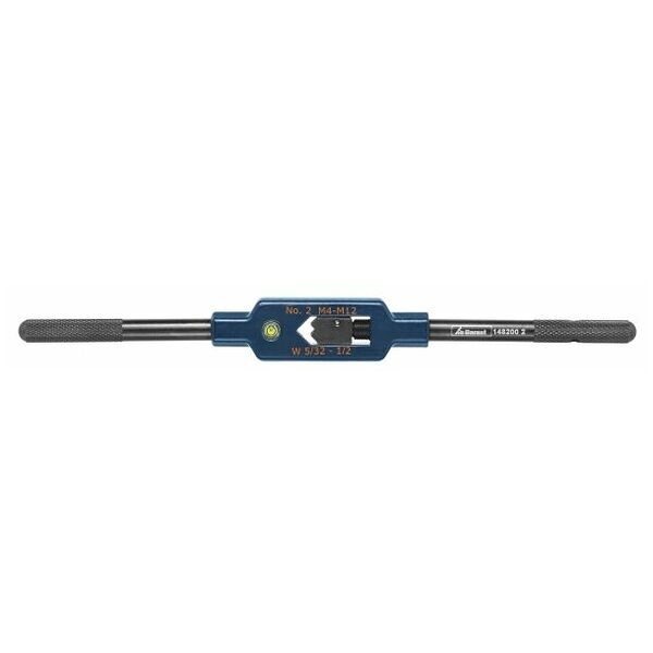 Tap wrench, adjustable strengthened 3