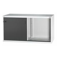 Auxiliary cabinet with sliding doors without raised edge 800 mm