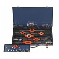 Thread cutting set with tap sets, 3 pieces