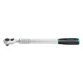 Steplessly extendable telescopic precision ratchet 1/2 inch  1/2