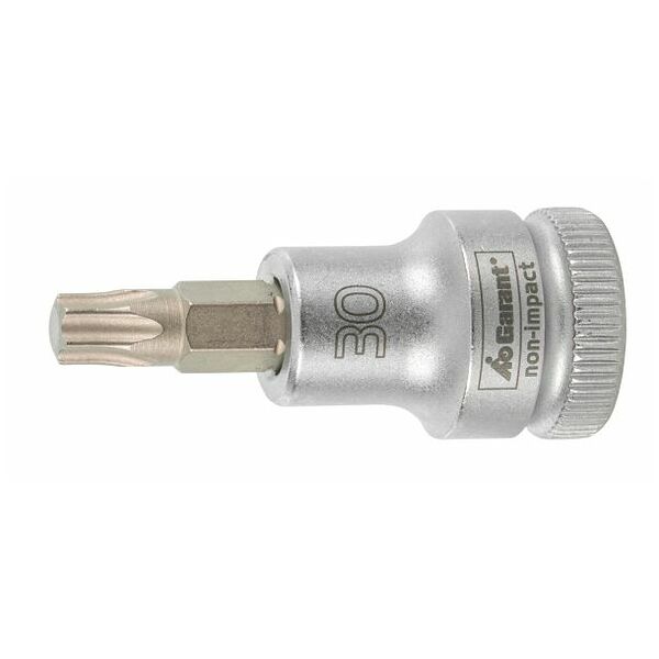 Bit socket, for Torx®, 3/8 inch short TX30