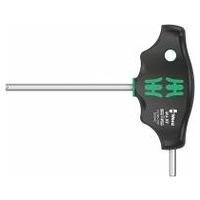 454 HF T-handle hexagon screwdriver Hex-Plus with holding function, 5 x 100 mm