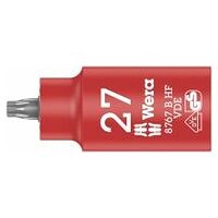 8767 B VDE HF TORX® Zyklop bit socket, insulated, with holding function, 3/8″ drive, TX 27 x 55 mm