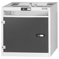 Casing 24G with door hinged on the left, for individual configuration with drawers  20×20G