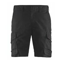 Shorts Industrie streč černá / tmavě šedá