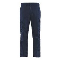 Pantalon Industrie stretch bleu marine / bleu bleuet
