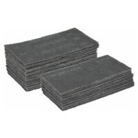 Esponjas manuales de material no tejido abrasivo, juego de 25 piezas Durable Flex 1000