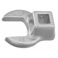 Crowfoot wrench Jaw design