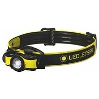 LED headlamp with rechargeable battery