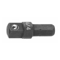 Adapter with 1/4 inch C 6.3 hexagon shank  4/4
