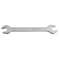 Double open ended spanner  chrome-plated