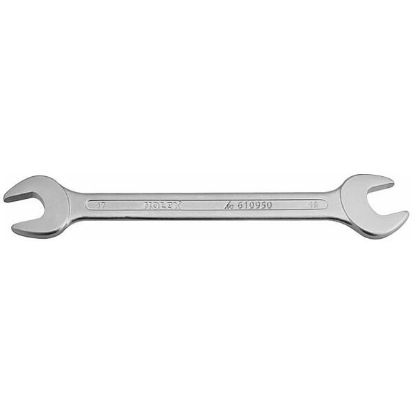 Double open ended spanner  16X17 mm