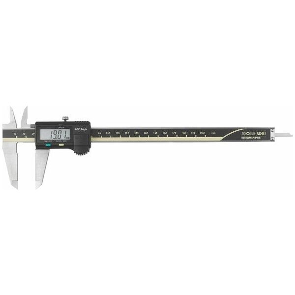 Digital caliper with AOS system and data output 200 mm