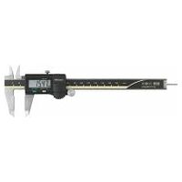 Digital caliper with AOS system with rod type depth gauge and data output 150 mm