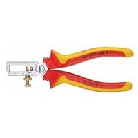 VDE Stripping pliers with VDE insulating sleeves
