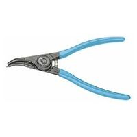 Circlip pliers for external rings angled 10-25mm