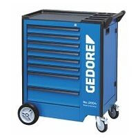 Tool trolley with 207-piece tool assort.
