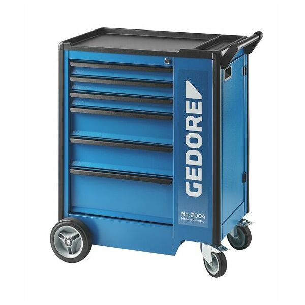 Tool trolley with 6 drawers