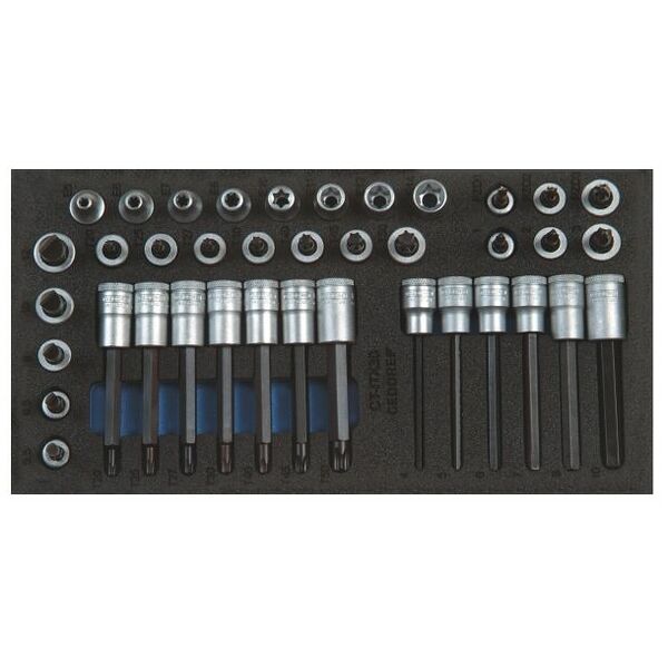 Check-Tool insert with assortment
