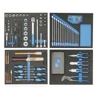 Tool assortment in Check-Tool-Modules 147 pcs