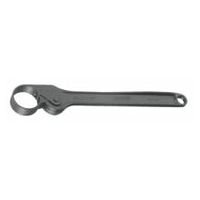 Friction ratchet handle without insert ring 305 mm