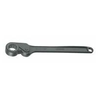 Friction type ratchet with ring UD profile