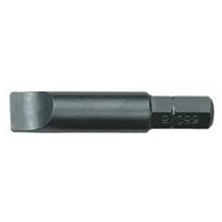 Punta de destornillador 1/4″, paquete de valor 5 piezas, ranura 10 mm