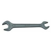 Double open ended spanner 34x36 mm