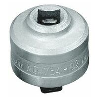 Aufsteckknarre 1/2″ links