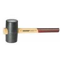 Rubber mallet with ash handle, d 55 mm