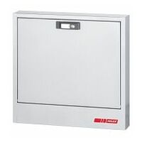Notebook lockable box for wall attachment