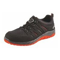 Zapato abotinado negro-rojo MADDOX BOA black-red Low ESD, S3