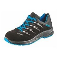 Shoe, black/blue uvex 2 trend, S1