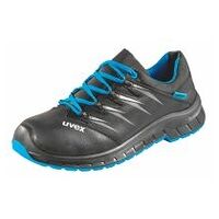 Zapato abotinado negro/azul uvex 2 trend, S3
