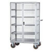 Mesh trolley TG9 with 5 loading platforms