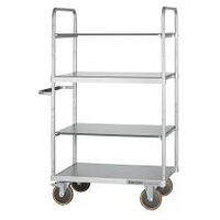 Table trolley TS9 with 4 shelves