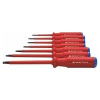 Screwdriver set for Torx®, Classic fully insulated