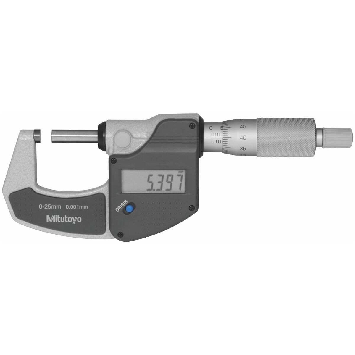 Digital Mikrometer Bügelmessschraube Messschraube Messwerkzeug Micrometer 0-25mm 