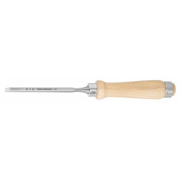 Mortise chisel with wooden handle 4 mm