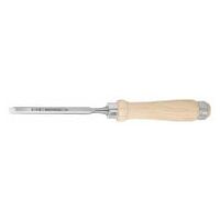 Mortise chisel with wooden handle  8 mm