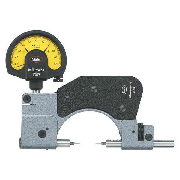 Indicating snap gauge without anvils 0-30 mm