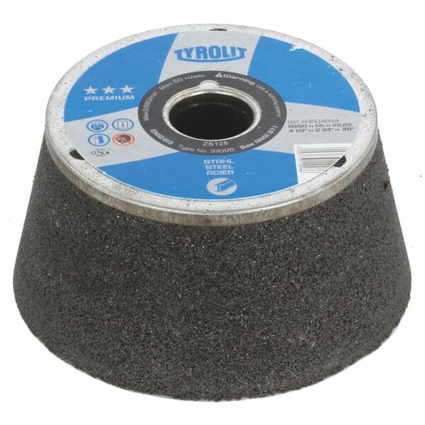 Tapered cup grinding wheel PREMIUM*** 110X20 mm