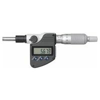 Digital micrometer head with data output