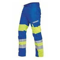 Pantalon multinorme VIS-LINE bleu bleuet / jaune