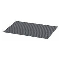 Ribbed rubber mat  50X28
