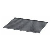 Ribbed rubber mat