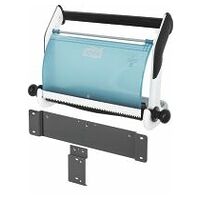 Paper roll dispenser set (supplied without paper roll)  2