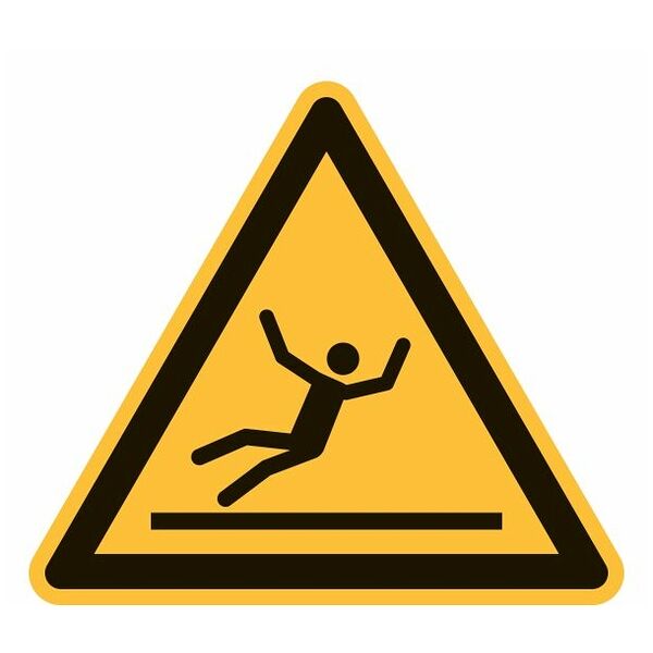 Warning sign Warning of slip hazard 04200
