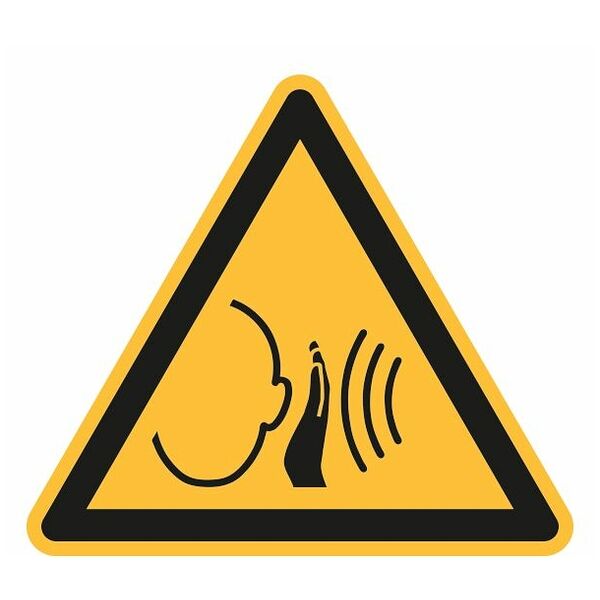 Warning sign Warning of loud noises 04200