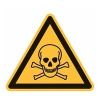 Warning sign Warning of toxic substances